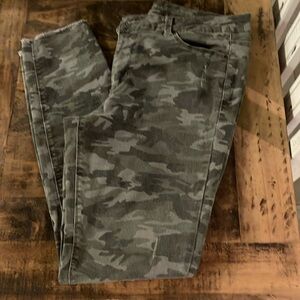 True Craft Camo skinny Jeans